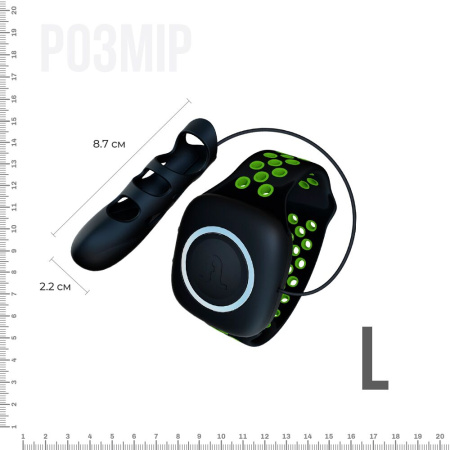 Вибратор на палец Adrien Lastic Touche (L) для глубокой стимуляции с пультом управления на руке || Вібратор на палець Adrien Lastic Touche (L) для глибокої стимуляції з пультом керування на руці