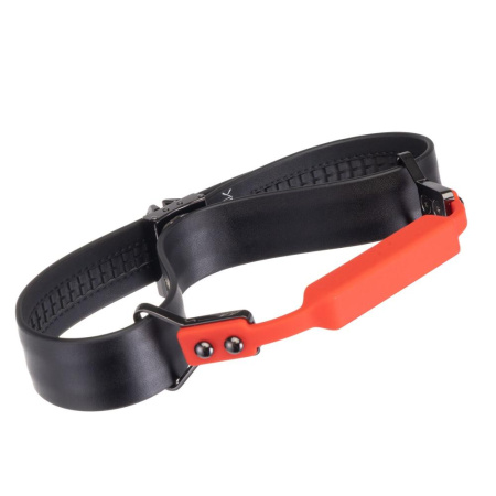 Кожаный кляп с 2-мя насадками LOCKINK Ball-Gag & Gag-bite Set - Black || Шкіряний кляп з 2-ма насадками LOCKINK Ball-Gag & Gag-bite Set - Black