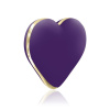 Вибратор-сердечко Rianne S: Heart Vibe Purple, 10 режимов, медицинский силикон, подарочная упаковка || Вібратор-сердечко Rianne S: Heart Vibe Purple, 10 режимів, медичний силікон, подарункове паковання