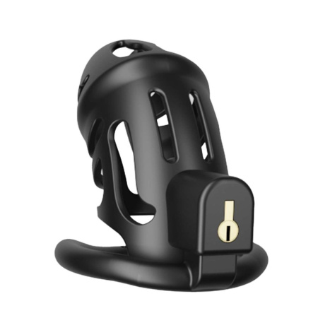 Клетка для пениса LOCKINK SEVANDA Plastic Penis Chastity Cage - Black || Клітка для пеніса LOCKINK SEVANDA Plastic Penis Chastity Cage - Black