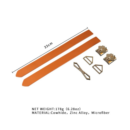 Наручники LOCKINK Wristcuffs/Anklecuffs Brown Set || Наручники LOCKINK Wristcuffs/Anklecuffs Brown Set