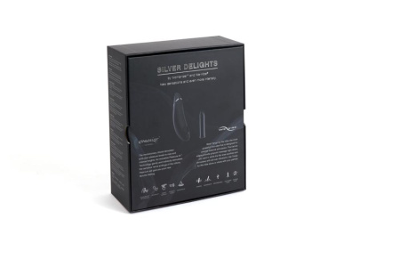 Премиальный подарочный набор Silver Delights Collection: Womanizer Premium и We-Vibe Tango || Преміальний подарунковий набір Silver Delights Collection: Womanizer Premium та We-Vibe Tango