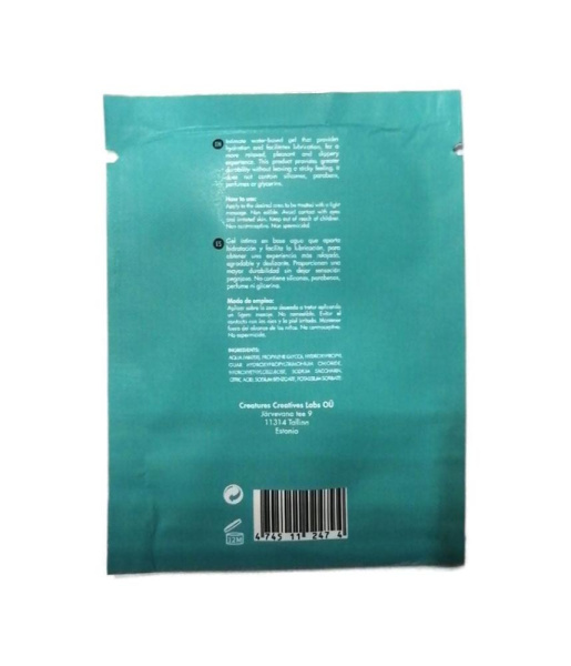 Пробник гель-лубриканта для чувствительной кожи Driminals Natural Pure (4 мл)