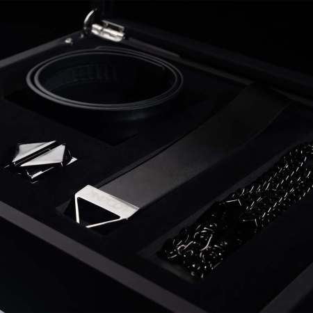 Поводок LOCKINK Tied Collar with Leash Set - Black || Повідець LOCKINK Tied Collar with Leash Set - Black