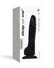 Реалистичный фаллоимитатор Strap-On-Me SOFT REALISTIC DILDO Black - Size S || Реалістичний фалоімітатор Strap-On-Me SOFT REALISTIC DILDO Black - Size S