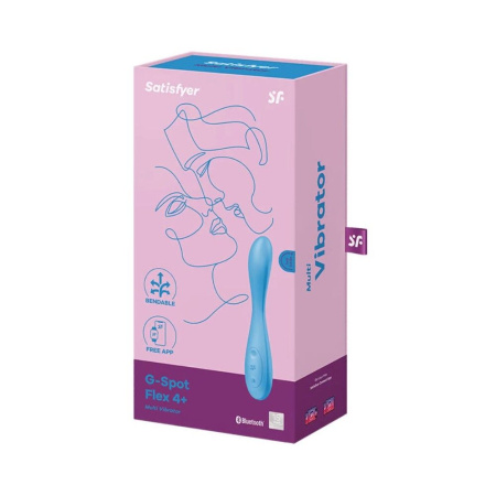 Универсальный смарт-вибратор Satisfyer G-Spot Flex 4+, гибкий ствол с фиксацией положения || Універсальний смарт-вібратор Satisfyer G-Spot Flex 4+, гнучкий стовбур із фіксацією положення