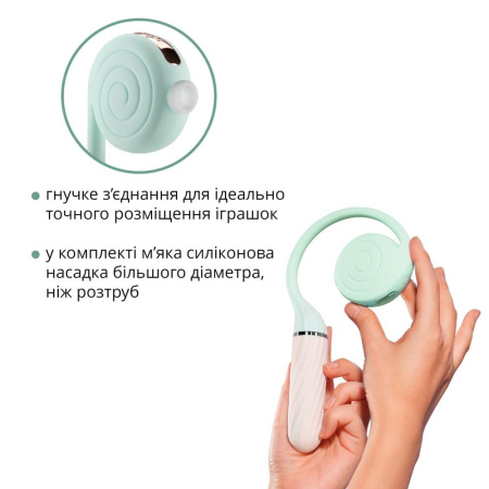 Пульсатор с вакуумной стимуляцией Otouch LOLLIPOP Teal || Пульсатор з вакуумною стимуляцією Otouch LOLLIPOP Teal