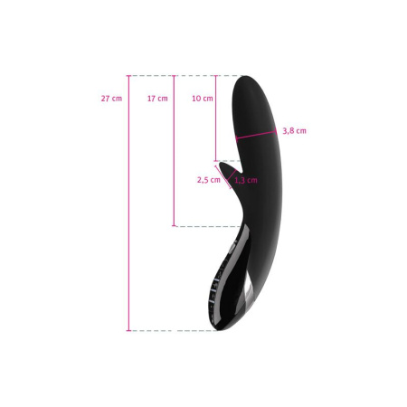 Вибратор-кролик с электростимуляцией Mystim Daring Danny eStim Black, миостимулятор || Вібратор-кролик з електростимуляцією Mystim Daring Danny eStim Black, міостимулятор