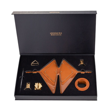 Маска на глаза LOCKINK Vixen Blindfold Brown Set || Маска на очі LOCKINK Vixen Blindfold Brown Set