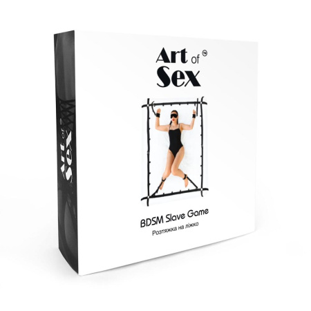 Растяжка на кровать Art of Sex - BDSM Slave Game || Розтяжка на ліжко Art of Sex - BDSM Slave Game