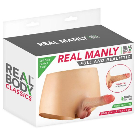 Страпон Real Body — Real Manly full and realistic L/XL || Страпон Real Body — Real Manly full and realistic L/XL