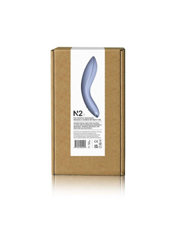 Вибромассажер для пар NIYA 2, плоская стимулирующая головка, 10 виброрежимов || Вібромасажер для пар NIYA 2, плоска стимулювальна головка, 10 віброрежимів