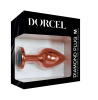 Металлическая анальная пробка с украшением в виде кристалла Dorcel - Diamond Plug Rose Gold M || Металева анальна пробка із прикрасою у вигляді кристалу Dorcel - Diamond Plug Rose Gold M