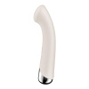 Вибратор с ротацией Satisfyer Spinning G-Spot 1 Beige, плоская площадка для стимуляции точки G || Вібратор з ротацією Satisfyer Spinning G-Spot 1 Beige, плоский майданчик для стимуляції точки G