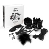 БДСМ-набір Art of Sex – Soft Touch BDSM Set, чорний, 9 предметів