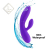 Гибкий вибратор кролик с двумя моторами FeelzToys Lea Rabbit Vibrator Medium Purple || Гнучкий вібратор кролик з двома моторами FeelzToys Lea Rabbit Vibrator Medium Purple
