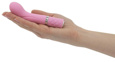 Роскошный вибратор Pillow Talk - Racy Pink с кристаллом Сваровски для точки G, подарочная упаковка || Розкішний вібратор Pillow Talk - Racy Pink з кристалом Сваровські для точки G, подарункове паковання