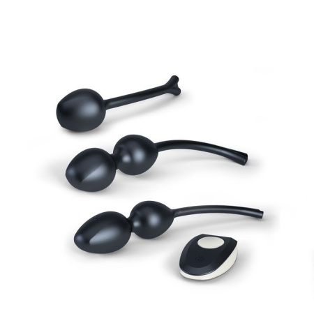 Вагинальные шарики для миостимуляции Mystim Jane Untamed Vibe с вибрацией и пультом ДУ || Вагінальні кульки для міостімуляції Mystim Jane Untamed Vibe з вібрацією і пультом ДК