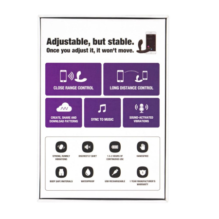 Смарт массажер простаты Lovense Edge с регулировкой угла воздействия || Смарт масажер простати Lovense Edge з регулюванням кута впливу