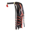 Флоггер LOCKINK SEVANDA Red & Black Braided Tail Flogger