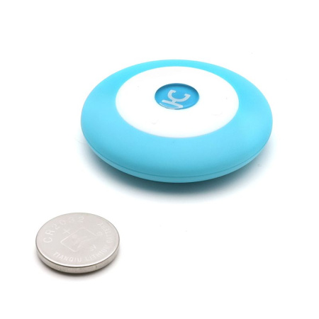 Вибропробка и массажер простаты 2в1 KISTOY Gordon Blue с пультом ДУ, гибкая ножка || Вібропробка і масажер простати 2в1 KISTOY Gordon Blue з пультом ДК, гнучка ніжка