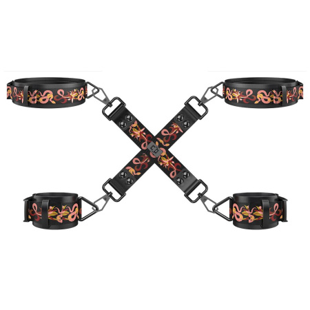 БДСМ-набор LOCKINK The Flowering Serpent - Bondage Set, 12 шт. || БДСМ-набір LOCKINK The Flowering Serpent - Bondage Set, 12 шт.