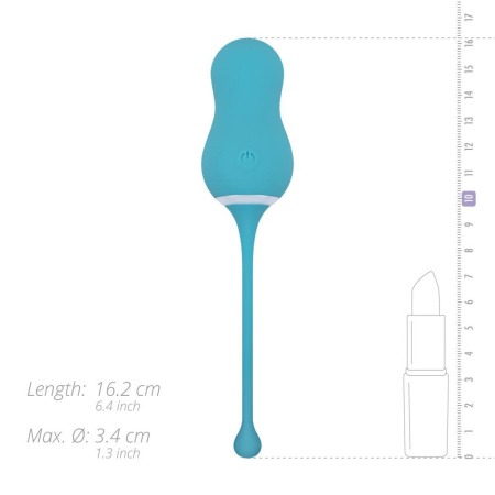 Виброяйцо Cala Azul - Elena Vibrating Egg With Remote Control || Віброяйце Cala Azul - Elena Vibrating Egg With Remote Control