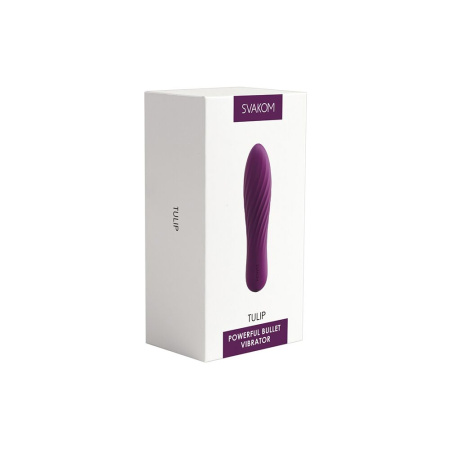 Мощный мини-вибратор Svakom Tulip Violet || Потужний мінівібратор Svakom Tulip Violet
