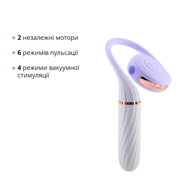 Пульсатор с вакуумной стимуляцией Otouch LOLLIPOP Purple