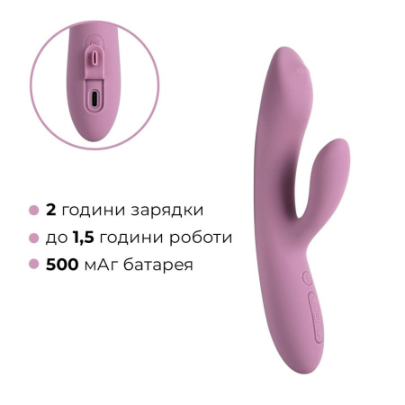 Смарт вибратор-кролик с жемчужной стимуляцией точки G Svakom Trysta Neo || Смарт вібратор-кролик з перлинною стимуляцією точки G Svakom Trysta Neo