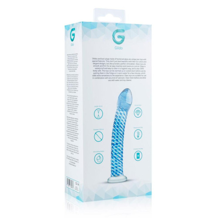 Стеклянный дилдо Gildo Glass Dildo No. 5 || Скляний дилдо Gildo Glass Dildo No. 5