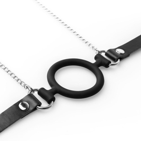 Зажимы с кляпом для сосков  Bedroom Fantasies: Nipple Clamps & Silicone Gag Ring || Затискачі з кляпом для сосків  Bedroom Fantasies: Nipple Clamps & Silicone Gag Ring