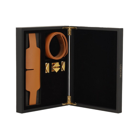 Маска на глаза LOCKINK Blindfold Kit- Brown || Маска на очі LOCKINK Blindfold Kit- Brown