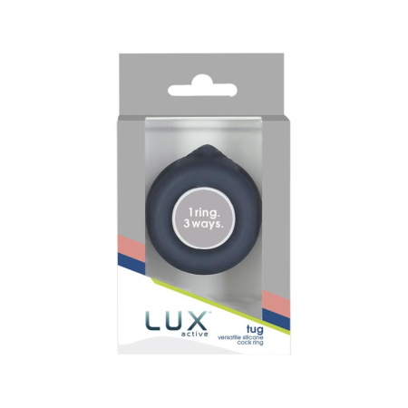 Двойное эрекционное кольцо LUX Active – Tug – Versatile Silicone Cock Ring || Подвійне ерекційне кільце LUX Active – Tug – Versatile Silicone Cock Ring