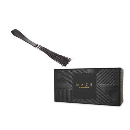 Флоггер Bijoux Indiscrets MAZE - Tassel Flogger Black || Флогер Bijoux Indiscrets MAZE — Tassel Flogger Black