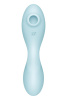 Вакуумный смарт-стимулятор с вибрацией Satisfyer Curvy Trinity 5 (Blue), управление со смартфона || Вакуумний смарт-стимулятор із вібрацією Satisfyer Curvy Trinity 5 (Blue), керування зі смартфона