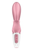 Смарт вибратор кролик Satisfyer Hug Me Pink, 2 мотора, диаметр 4,2см, широкая клиторальная часть || Смарт вібратор-кролик Satisfyer Hug Me Pink, 2 мотори, діаметр 4,2см, широка кліторальна частина