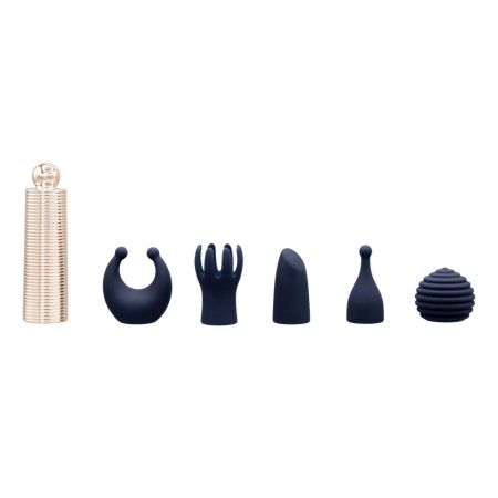 Вибромассажер Pillow Talk Secrets Desires 6-Piece Mini Massager Set - Navy || Вібромасажер Pillow Talk Secrets Desires 6-Piece Mini Massager Set - Navy