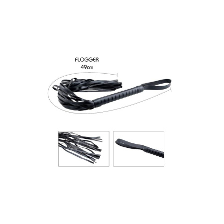 Набор БДСМ аксессуаров Alive Secret Desires Black BDSM Kit (8 pcs) || Набір аксесуарів БДСМ Alive Secret Desires Black Kit (8 pcs)