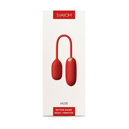 Виброяйцо Svakom Muse Red || Віброяйце Svakom Muse Red