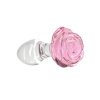 Стеклянная анальная пробка Pillow Talk Rosy Luxurious Glass Anal Plug, ⌀3,3 см, вибропуля в подарок || Скляна анальна пробка Pillow Talk Rosy Luxurious Glass Anal Plug, ⌀3,3 см, віброкуля в подарунок