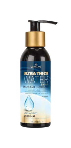 Густая смазка Sensuva Ultra-Thick Water-Based (125 мл) на водной основе, без глицерина и парабенов