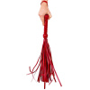 Флоггер маленький / мартинет, 30 хвостов по 35 см, цвет красный || Флогер маленький / мартинет, 30 хвостів по 35 см, колір червоний