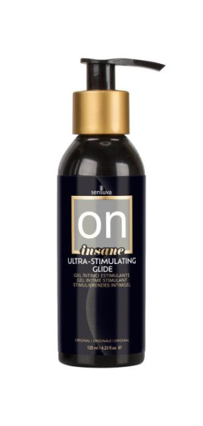 Возбуждающая смазка на гибридной основе Sensuva - Ultra-Stimulating On Insane (125 мл)