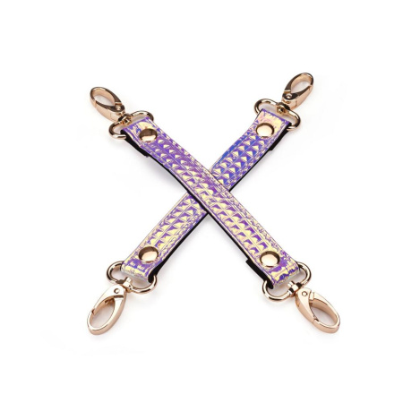 Набор Liebe Seele Pink Glossy 7pcs Bondage Kit, фиксаторы, ошейник с поводком, кляп, флоггер, маска || Набір Liebe Seele Pink G lossy 7pcs Bondage Kit, фіксатори, нашийник з повідцем, кляп, флогер, маска