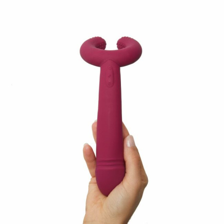 Вибратор для пар Love To Love PLEASE ME - PLUM STAR с тремя моторами, гибкий || Вібратор для пар Love To Love PLEASE ME - PLUM STAR з трьома моторами, гнучкий