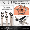 Анальный расширитель Master Series Oculus Stainless Steel Anal Explorer || Анальний розширювач Master Series Oculus Stainless Steel Anal Explorer