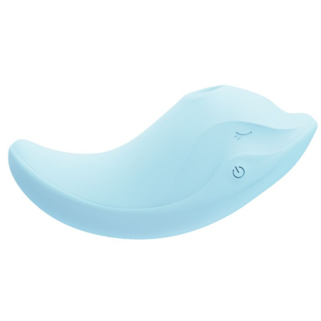 Вибратор и вакуумный стимулятор CuteVibe Heidi Blue || Вібратор та вакуумний стимулятор CuteVibe Heidi Blue