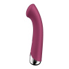 Вибратор с ротацией Satisfyer Spinning G-Spot 1 Red, плоская площадка для стимуляции точки G || Вібратор з ротацією Satisfyer Spinning G-Spot 1 Red, плоский майданчик для стимуляції точки G