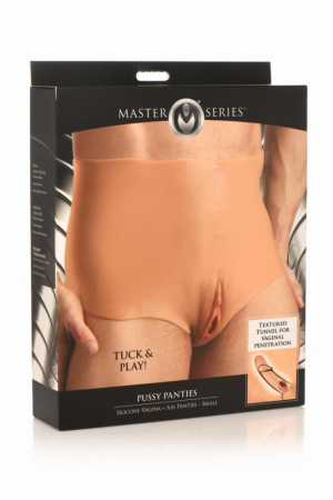 Накладная вагина Master Series Silicone Vagina + Butt Panties - Small || Накладна вагіна Master Series Silicone Vagina + Butt Panties - Small